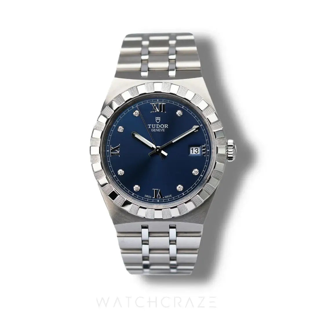 2020 TUDOR ROYAL BLUE DIAL DIAMOND MARKERS 41MM 28500