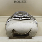 2018 ROLEX DATEJUST DIAMOND MARKERS 34MM 115234