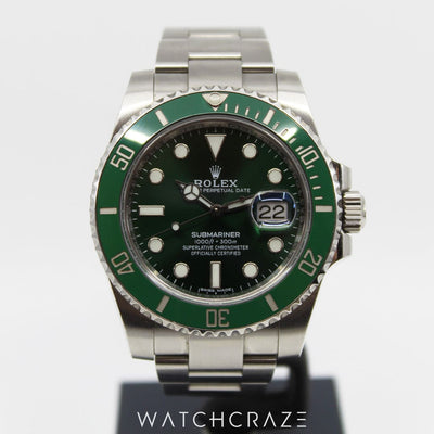 2018 ROLEX SUBMARINER DATE 41MM 116610LV