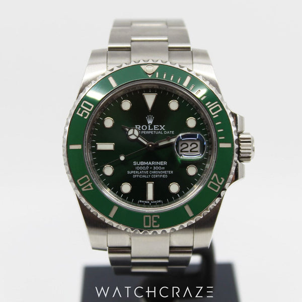 2018 ROLEX SUBMARINER DATE 41MM 116610LV