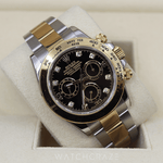 2020 ROLEX DAYTONA TWO TONE DIAMOND MARKERS 40MM 116503