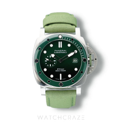 2022 PANERAI SUBMERSIBLE QUARANTAQUATTRO VERDE SMERALDO 44MM PAM01287