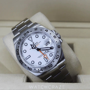 2023 ROLEX EXPLORER II WHITE DIAL 42MM 226570