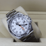 2023 ROLEX EXPLORER II WHITE DIAL 42MM 226570