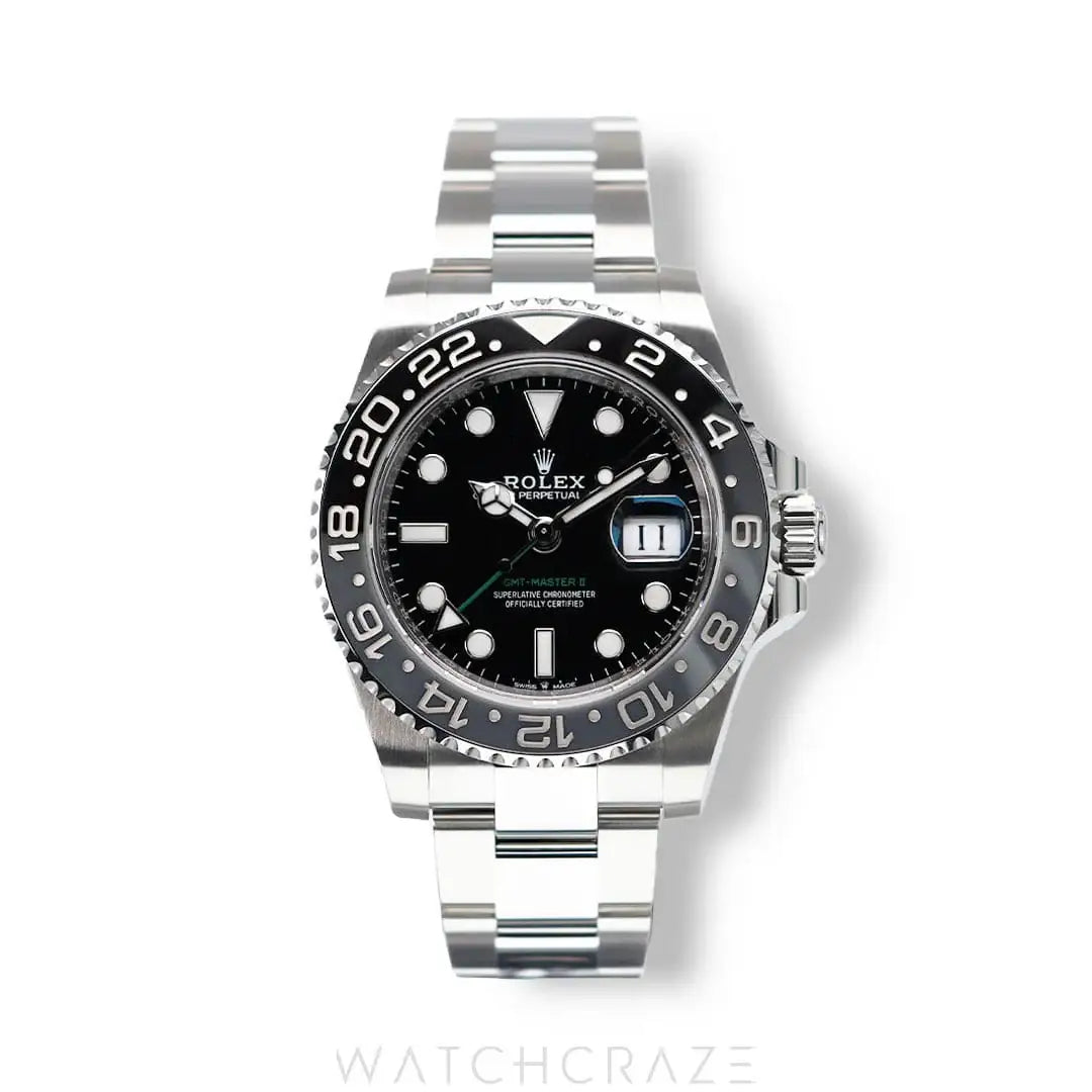2025 ROLEX GMT MASTER II "BRUCE WAYNE" 40MM 126710GRNR