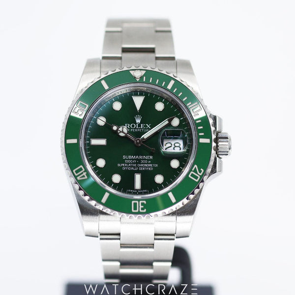 2020 ROLEX SUBMARINER DATE ‘HULK’ 40MM 116610LV