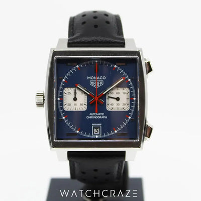 2015 TAG HEUER MONACO CALIBRE 11 39MM CAW211P.FC6356