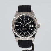 2024 ROLEX SKY-DWELLER WHITE GOLD OYSTERFLEX 42MM 336239