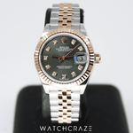 2022 ROLEX LADY-DATEJUST GREEN TWO TONE ROSE GOLD 28MM