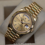 2023 ROLEX DAY-DATE GOLD 40MM 228238