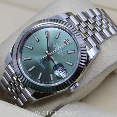 2023 DATEJUST GREEN DIAL 41MM 126334