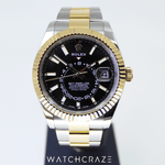 2021 ROLEX SKY-DWELLER TWO TONE 42MM 326933