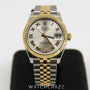 2020 ROLEX DATEJUST 31MM TWO-TONE SILVER DIAL 278273