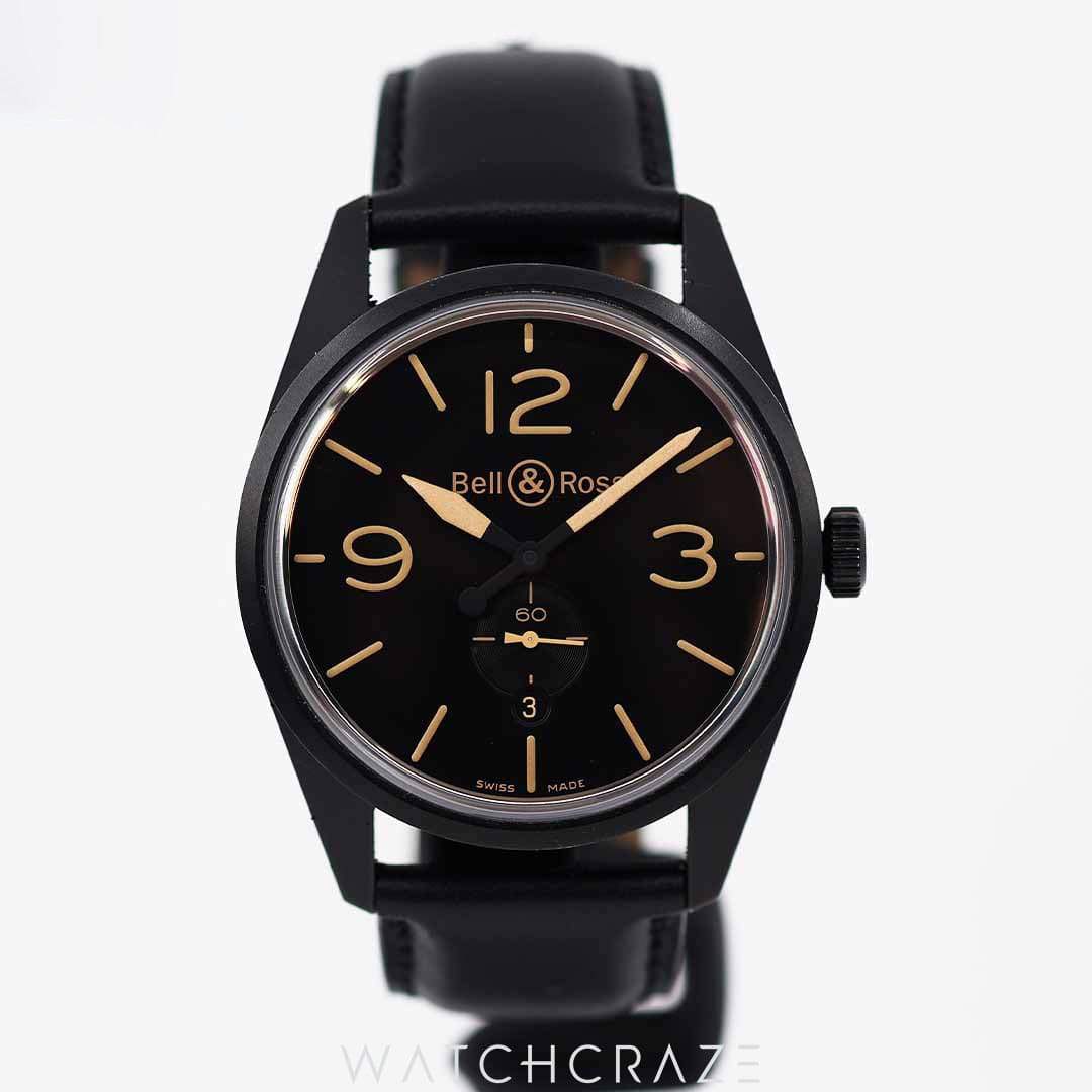 2015 BELL & ROSS VINTAGE HERITAGE 41MM BRV123-HERITAGE