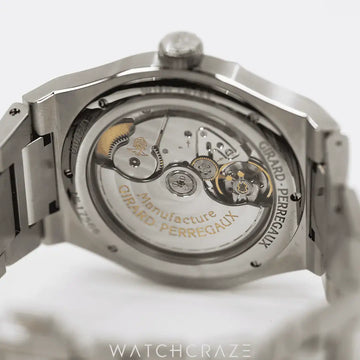 2024 GIRARD-PERREGAUX LAUREATO 42MM GREEN DIAL 81010-11-3153-1CM