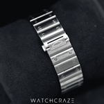 2022 CARTIER SANTOS LARGE  BLUE DIAL WSSA0030