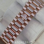 2019 ROLEX DAY-DATE ROSE GOLD DIAMOND MARKERS CHOCOLATE DIAL 40MM 228235