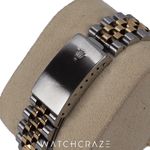 1988 ROLEX DATE-JUST 36 TWO TONE CHAMPAGNE DIAMOND MARKERS 16233