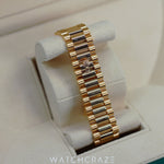 2025 ROLEX DAY-DATE 40 YELLOW GOLD GREEN OMBRÉ 228238-0069