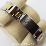 1999 ROLEX DATEJUST TWO TONE YELLOW GOLD AND STEEL 34MM 15233