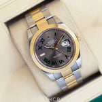 2020 ROLEX DATE-JUST 41 TWO TONE WIMBLEDON 126303