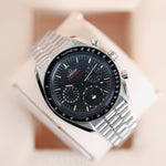 2025 OMEGA SPEEDMASTER MOONPHASE METEORITE DIAL 43MM 304.30.43.52.01.001