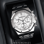 2023 AUDEMARS PIGUET ROYAL OAK CHRONOGRAPH STEEL WHITE DIAL 26240ST.OO.1320ST.07