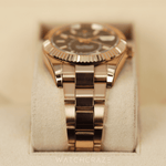 2022 ROLEX SKY-DWELLER ROSE GOLD CHOCOLATE DIAL 42MM 326935 - STICKERS