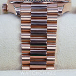 2019 ROLEX DAY-DATE ROSE GOLD DIAMOND MARKERS CHOCOLATE DIAL 40MM 228235