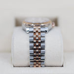 2015 ROLEX DATE-JUST 31 ROSE GOLD TWO TONE MOTHER OF PEARL DIAL 178271