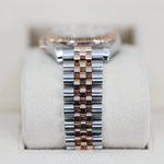 2015 ROLEX DATE-JUST 31 ROSE GOLD TWO TONE MOTHER OF PEARL DIAL 178271