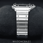 2022 CARTIER SANTOS LARGE  BLUE DIAL WSSA0030