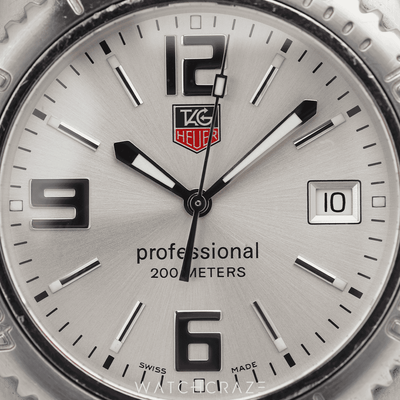 TAG HEUER PROFESSIONAL LINK SILVER DIAL 34MM WK1112-0