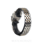 CARTIER PANTHERE TWO TONE YELLOW GOLD AND STEEL WHITE ROMAN DIAL 29MM 183949