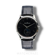 2017 JAEGER LE-COULTRE MASTER ULTRA THIN MOONPHASE BLACK DIAL 39MM Q1368470