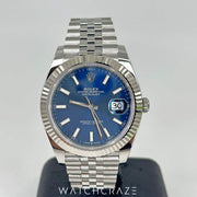 2023 ROLEX DATEJUST 41MM BLUE DIAL 126334
