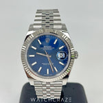 2023 ROLEX DATEJUST 41MM BLUE DIAL 126334
