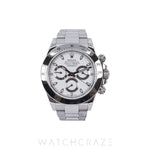 2012 ROLEX DAYTONA COSMOGRAPH STEEL WHITE DIAL 40MM 116520