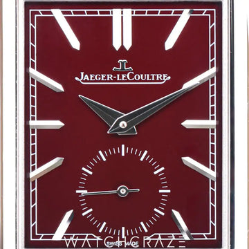 2021 JAEGER-LECOULTEE REVERSO TRIBUTE SMALL SECONDS RED Q397846J