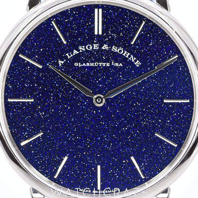 2022 A.LANGE & SÖHNE SAXONIA THIN AVENTURINE DIAL WHITE GOLD 39MM 205.086