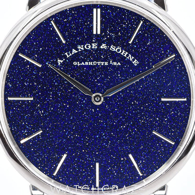 2022 A.LANGE & SÖHNE SAXONIA THIN AVENTURINE DIAL WHITE GOLD 39MM 205.086