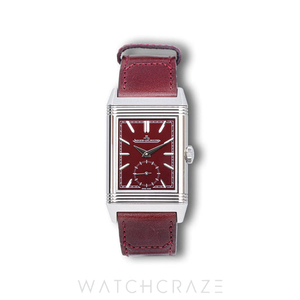 2021 JAEGER-LECOULTEE REVERSO TRIBUTE SMALL SECONDS RED Q397846J