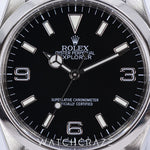 2009 ROLEX EXPLORER BLACK DIAL STEEL 36MM 114270