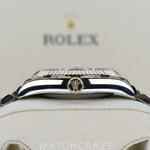 2025 ROLEX DATEJUST TWO TONE WIMBLEDON DIAL 36MM 126233