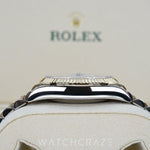 2025 ROLEX DATEJUST TWO TONE WIMBLEDON DIAL 36MM 126233