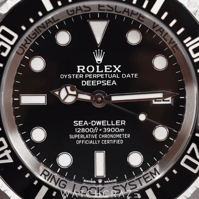 2022 ROLEX DEEPSEA SEA-DWELLER STAINLESS STEEL1220M 44MM 136660
