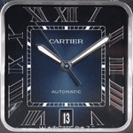 2022 CARTIER SANTOS LARGE  BLUE DIAL WSSA0030