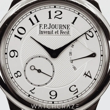 2023 F.P JOURNE CHRONOMETRE SOUVERAINE PLATINUM LEATHER