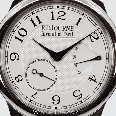 2023 F.P JOURNE CHRONOMETRE SOUVERAINE PLATINUM LEATHER