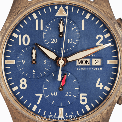 IWC PILOTS WATCH CHRONOGRAPH BRONZE 41MM IW388109